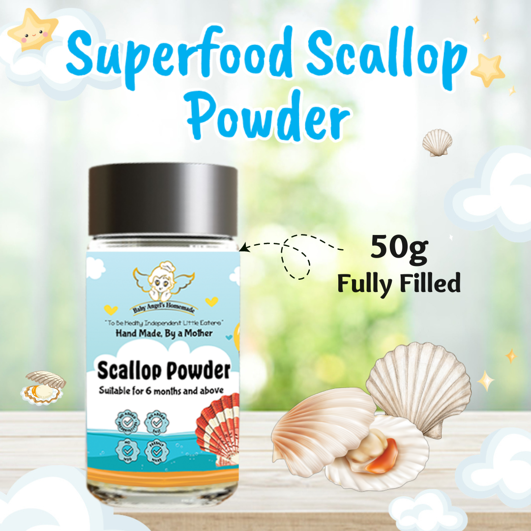 SuperFood Scallop Powder Baby Angels Homemade