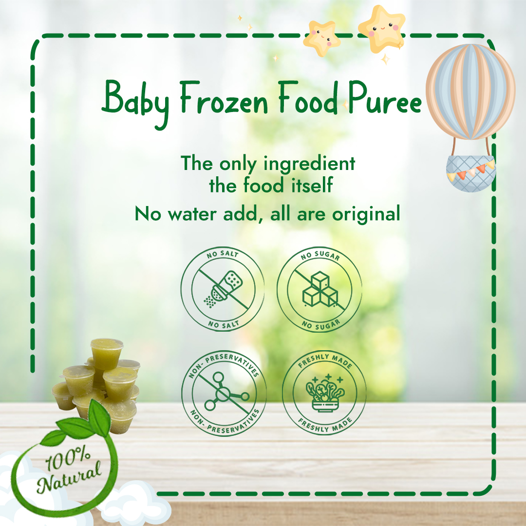 Superfood Cabbage Frozen Puree Baby Angels Homemade