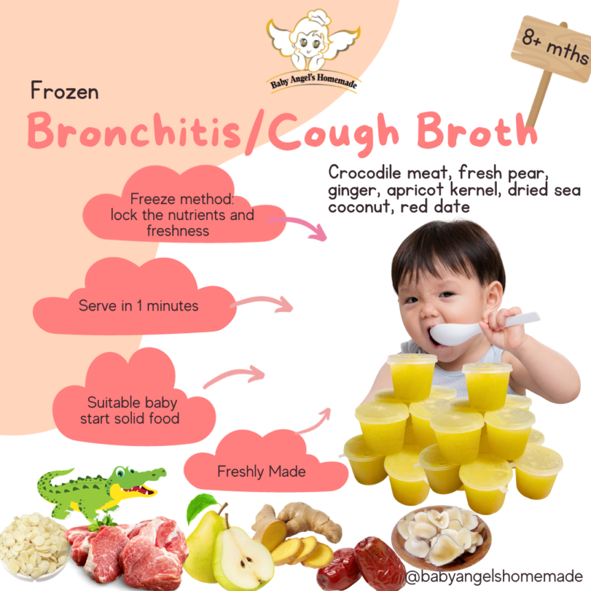 Superfood Bronchitis/Cough Broth Baby Angels Homemade